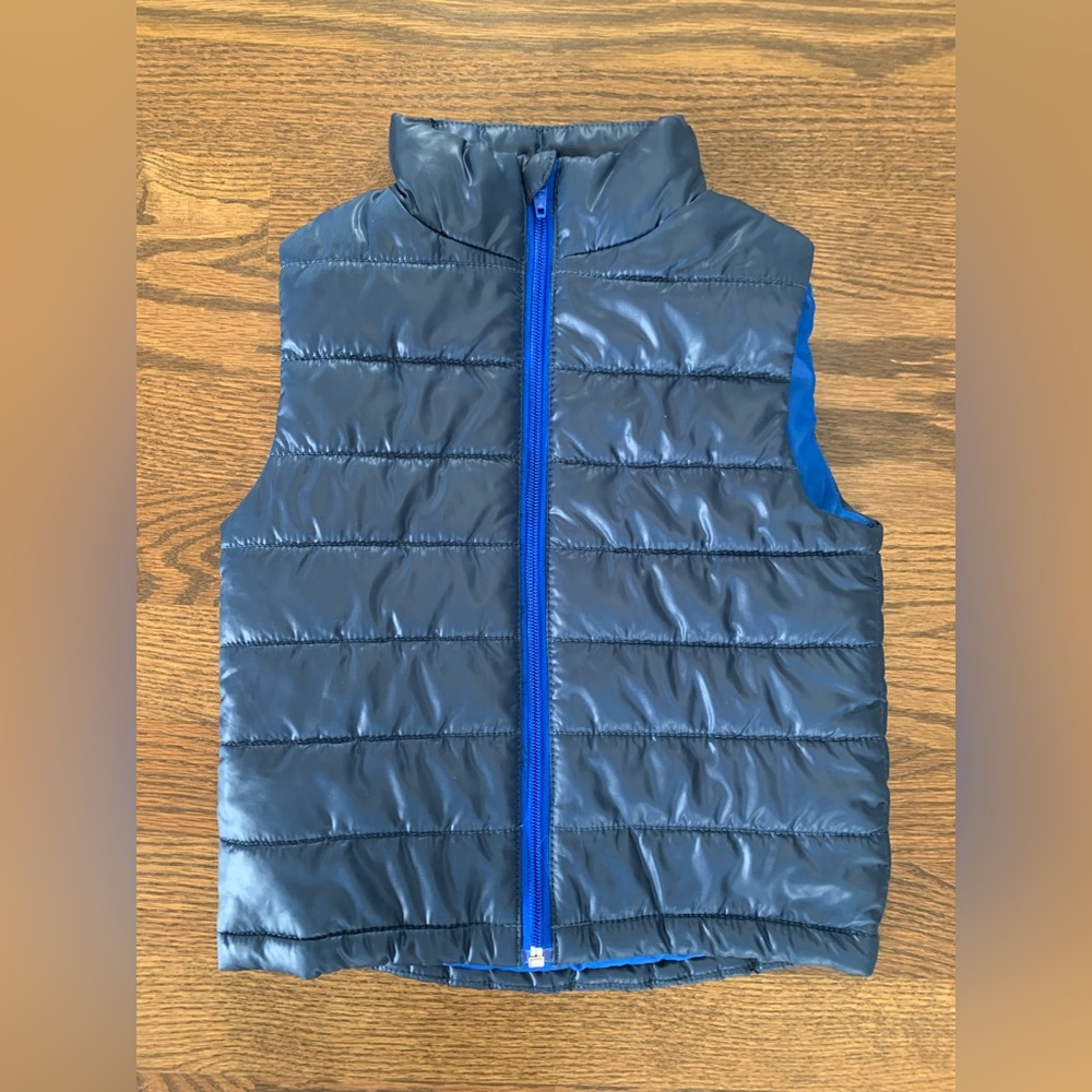 Blue vest, only used a few times
